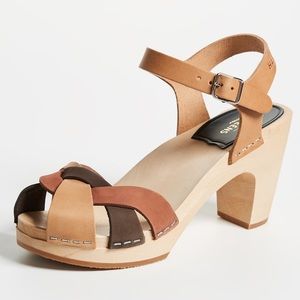 chunky wooden sandals